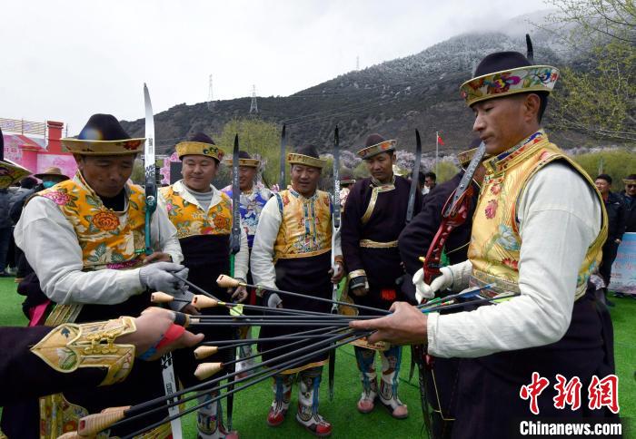 3月28日，參加響箭比賽的選手們?！±盍?攝