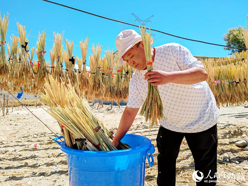幸福生活曬出來(lái)。人民網(wǎng) 李海霞攝