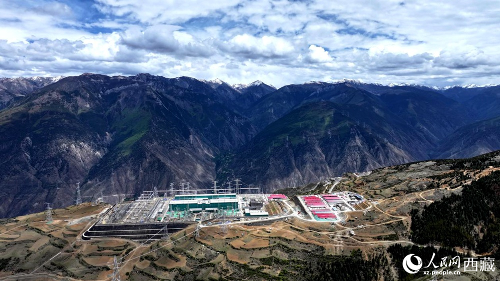 卡麥換流站航拍圖