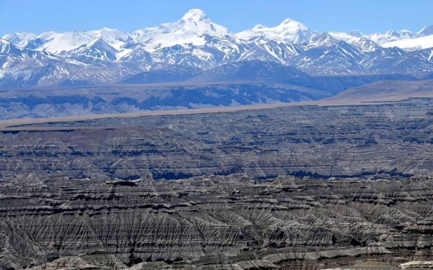 4月5日，西藏阿里札達土林?！±盍?攝